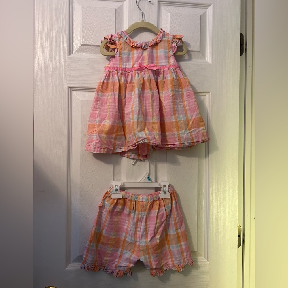 Rachel Riley Play Set - Peach Plaid
